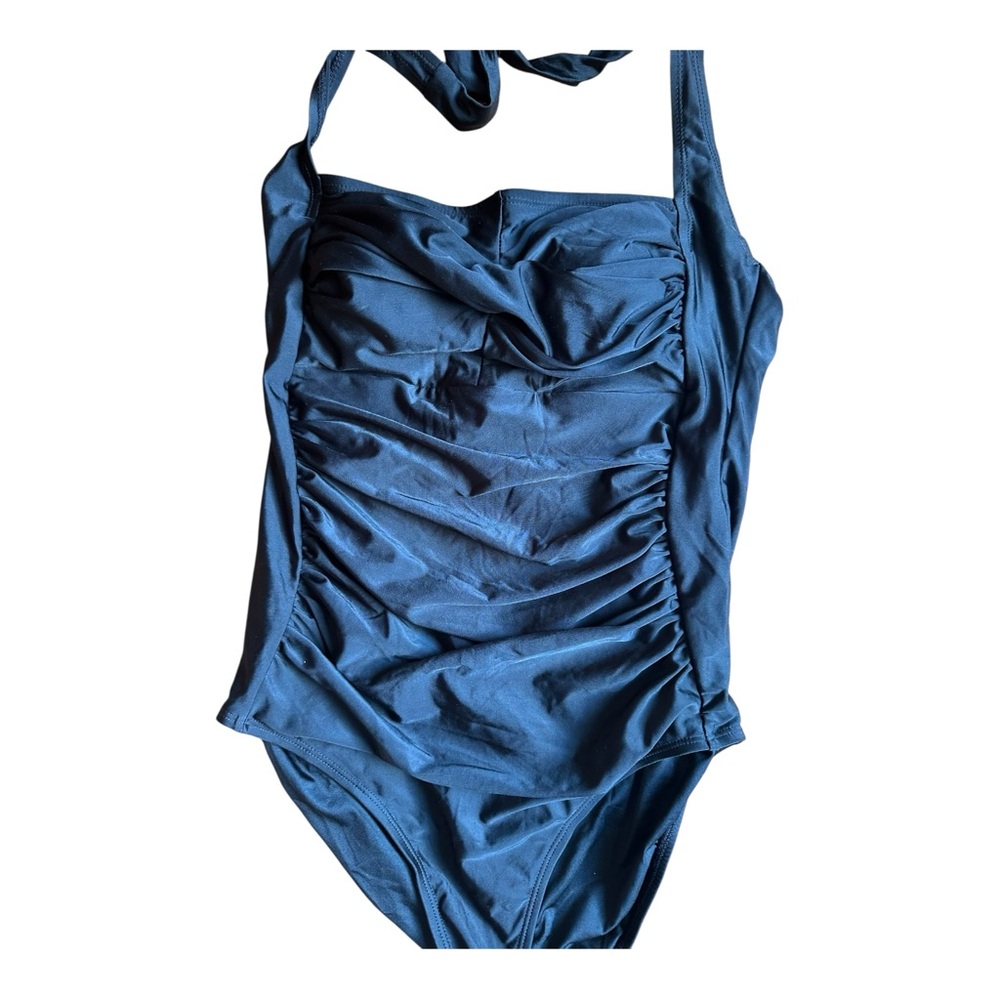 Smismivo Women’s Halter One-Piece Swimsuit – Black – Size M – New With Tags - Picture 5 of 10
